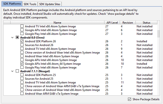 Android SDK Manager